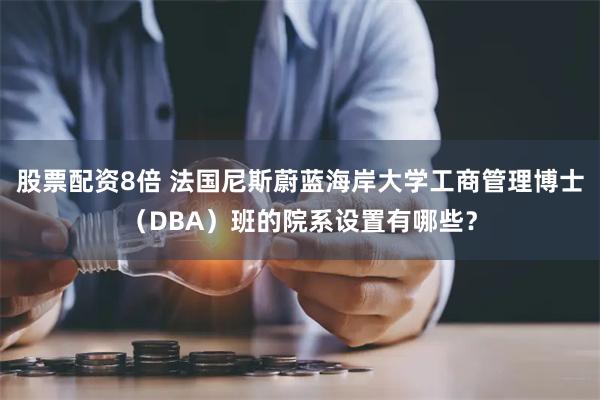 股票配资8倍 法国尼斯蔚蓝海岸大学工商管理博士（DBA）班的院系设置有哪些？