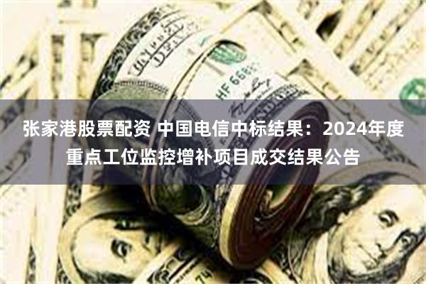 张家港股票配资 中国电信中标结果：2024年度重点工位监控增补项目成交结果公告