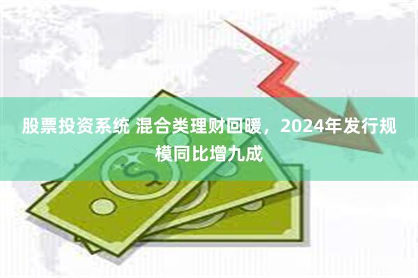 股票投资系统 混合类理财回暖，2024年发行规模同比增九成